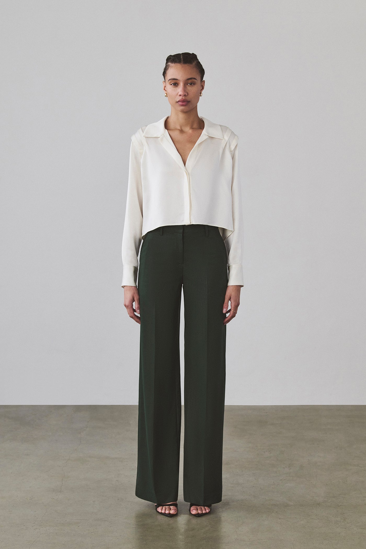 Nikki Button Down - Pure Silk