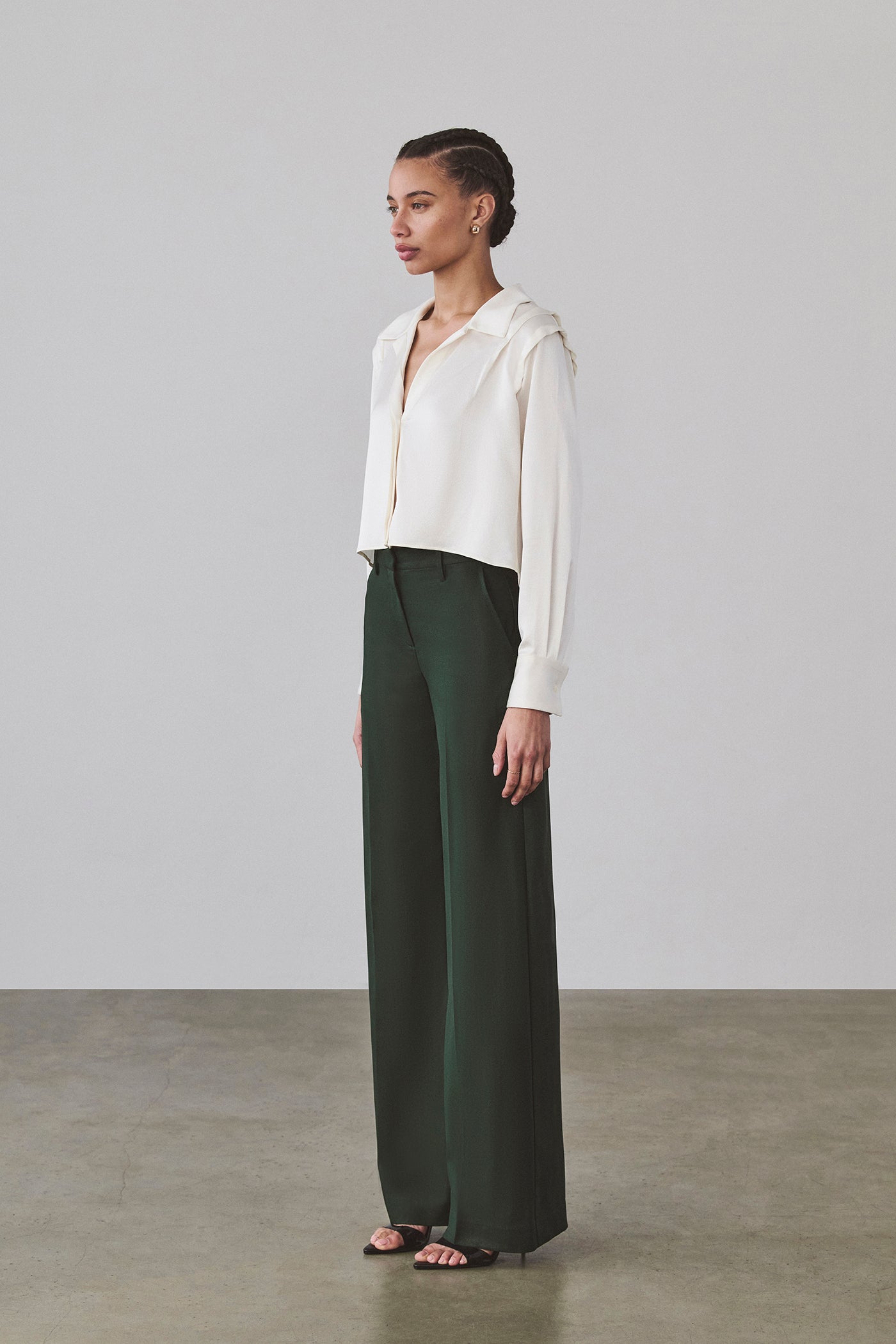 Nikki Button Down - Pure Silk