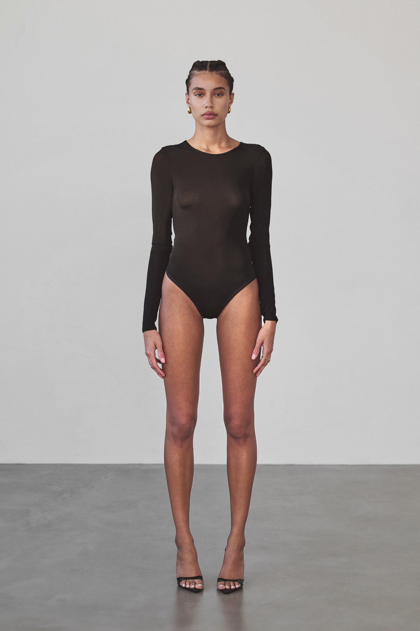 Dasha Bodysuit - Sheer Stocking