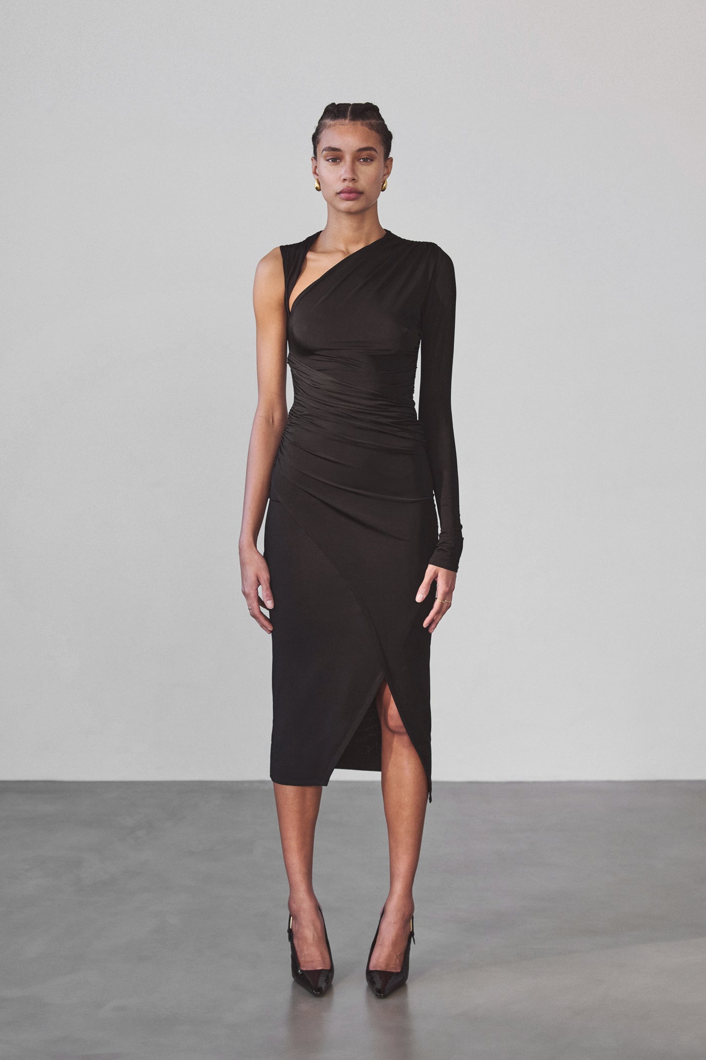 Mikaela Dress - Sheer Stocking