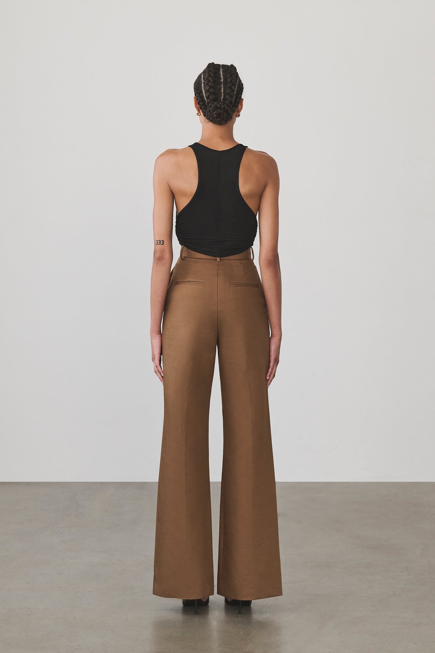 Poise Crop - Sheer Stocking