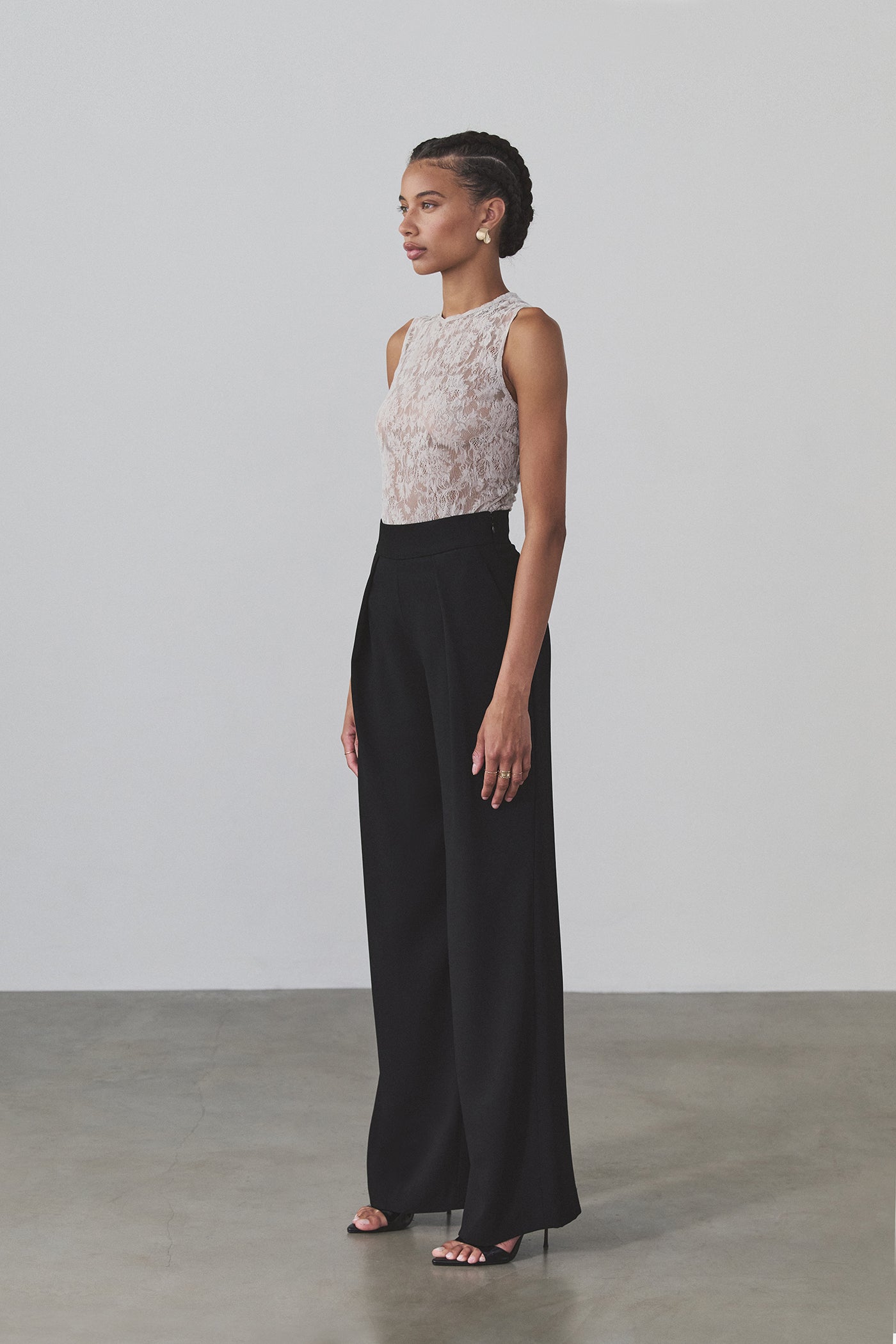 Selma Tank - Japanese Lace