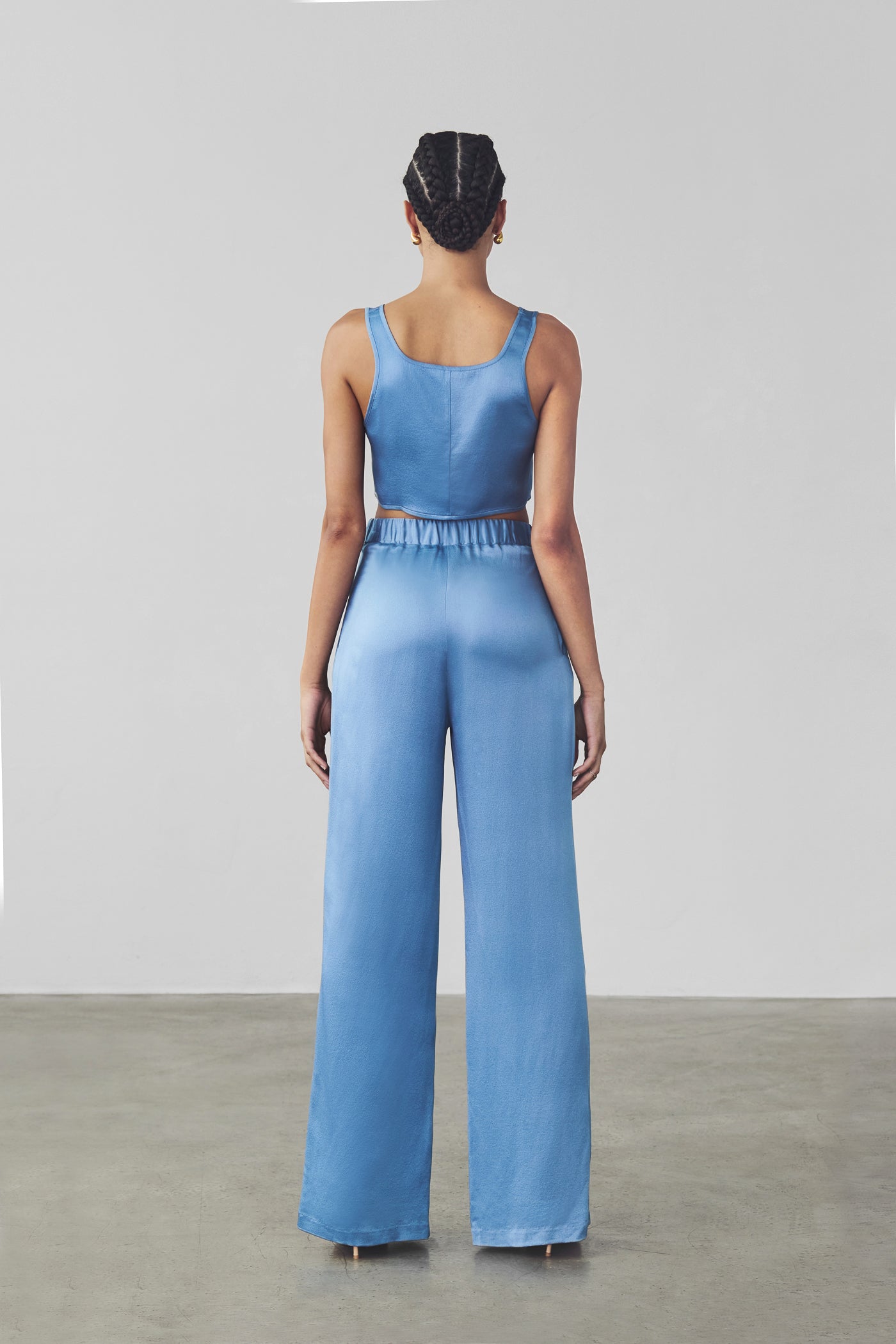 Julie Crop - Pure Silk