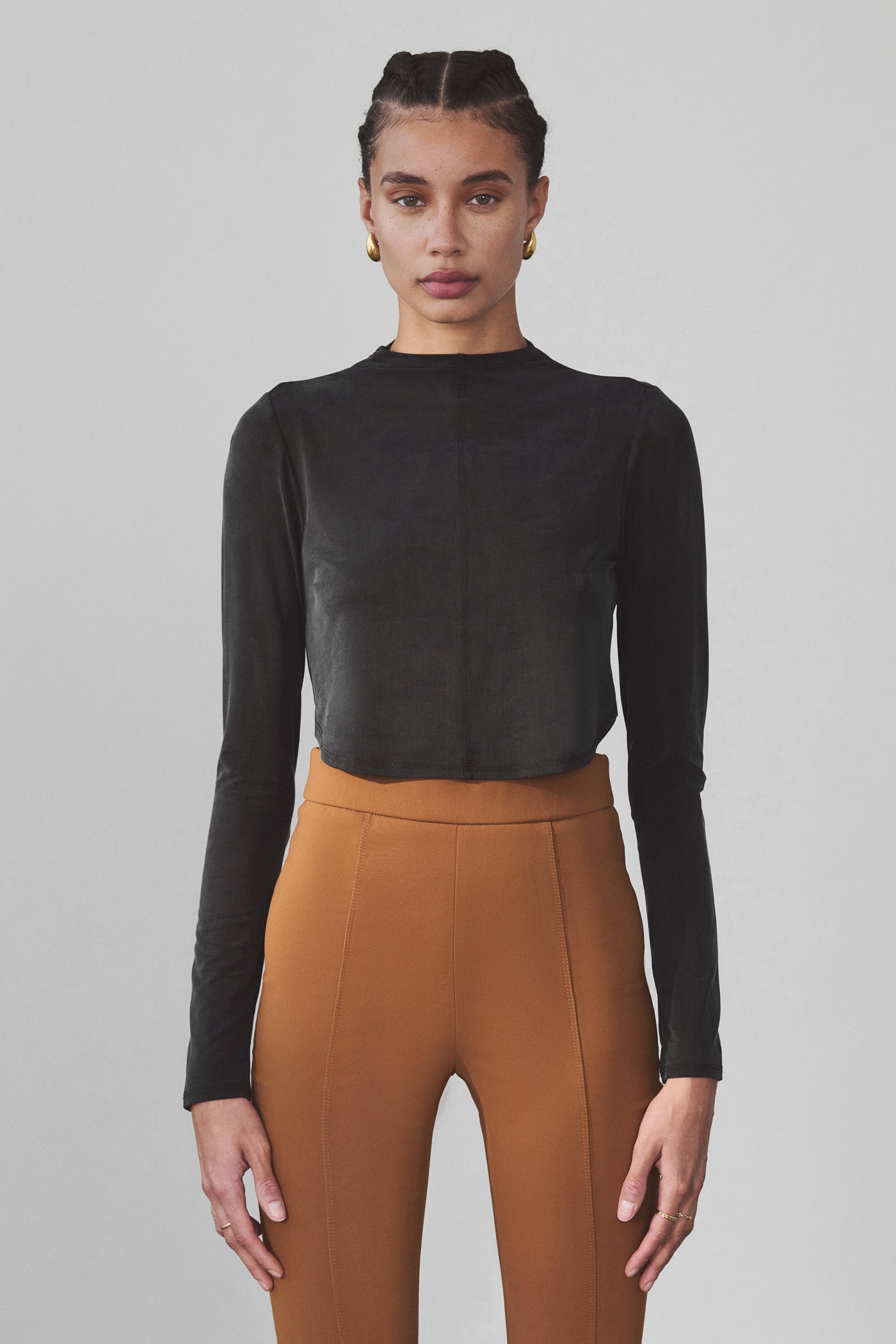 Lexi Crop - Luxe Cupro