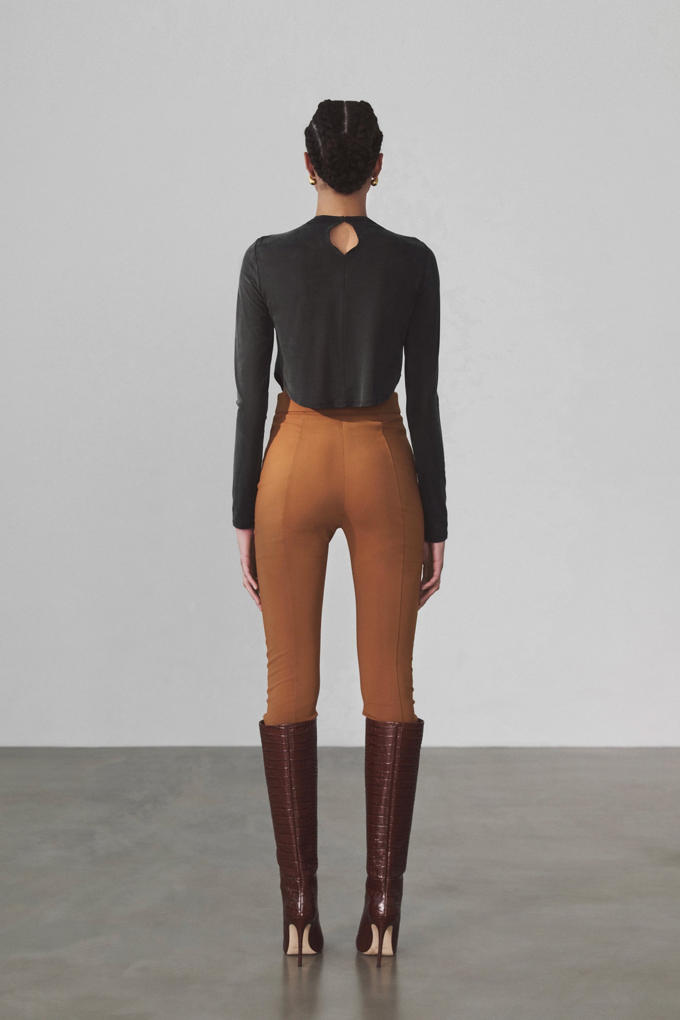 Lexi Crop - Luxe Cupro