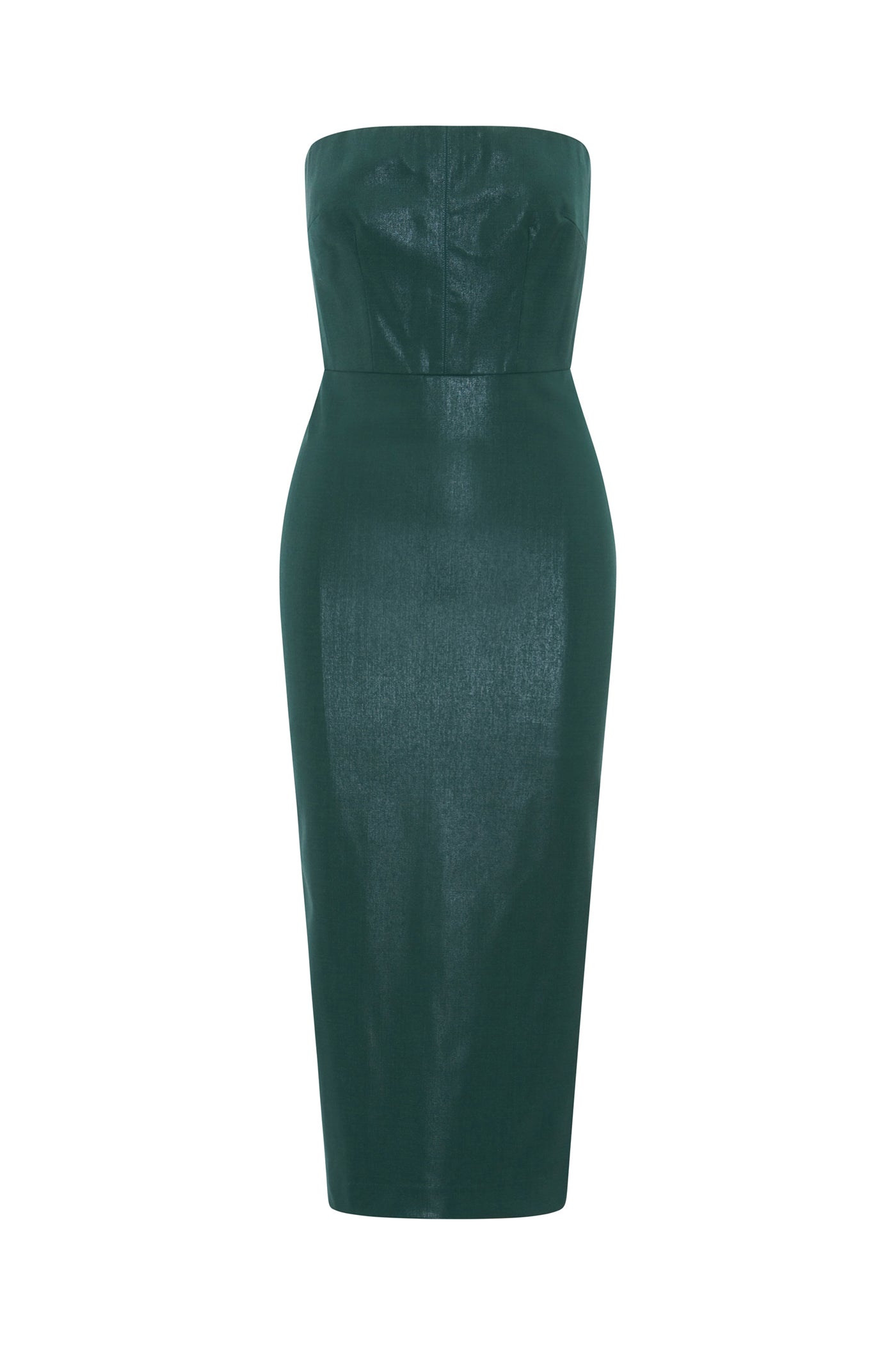 Lia Midi Dress - Tropical Wool