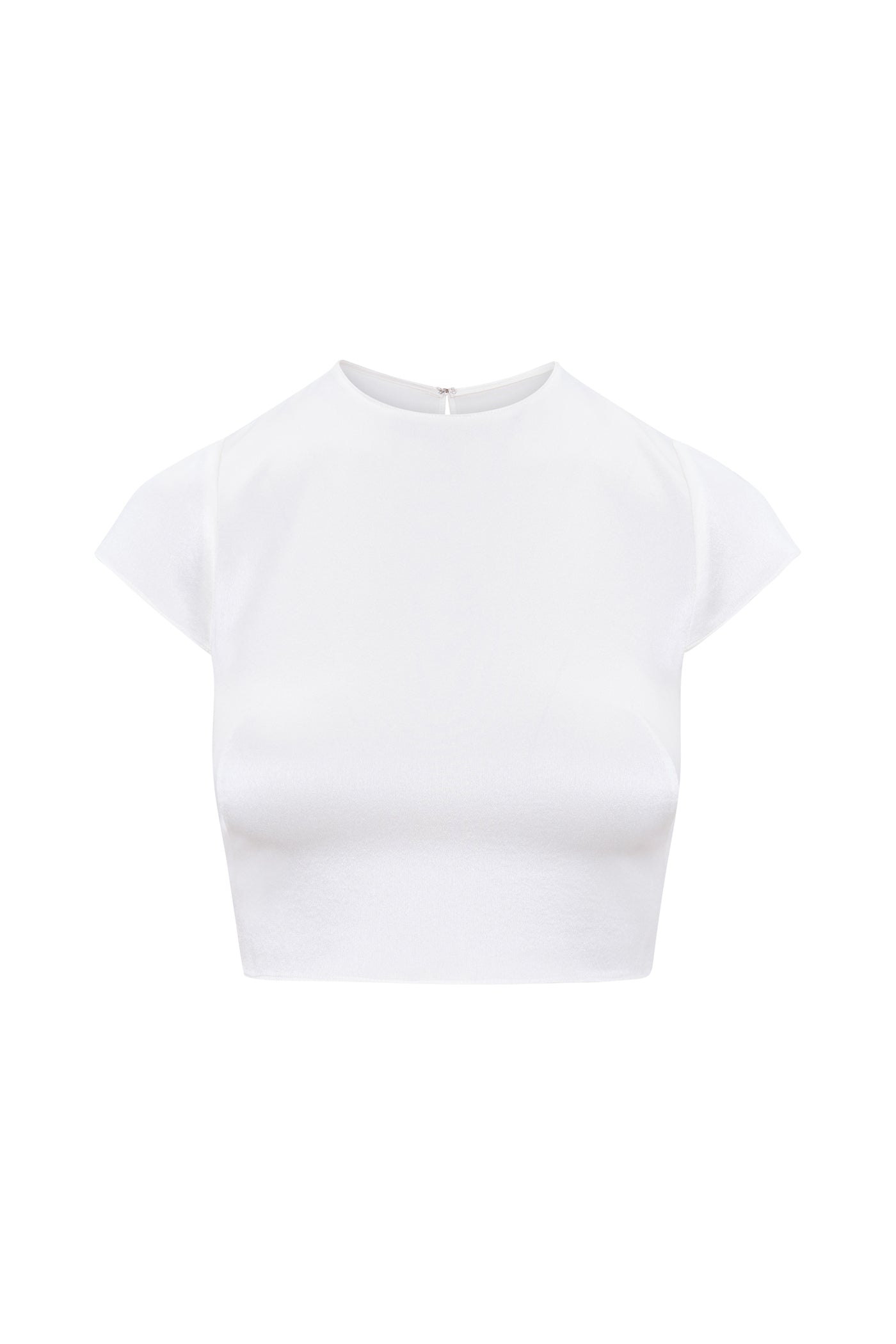 Carolyn Crop - Pure Silk