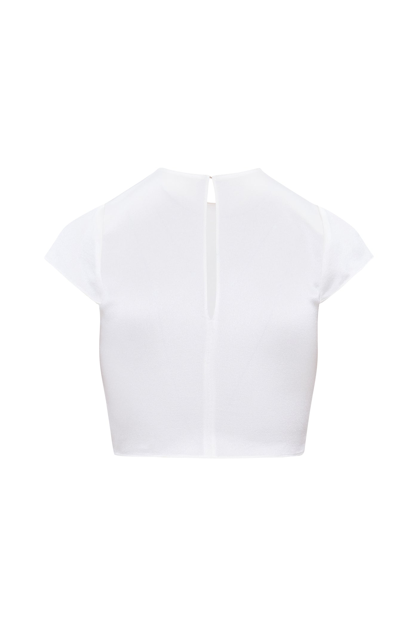 Carolyn Crop - Pure Silk