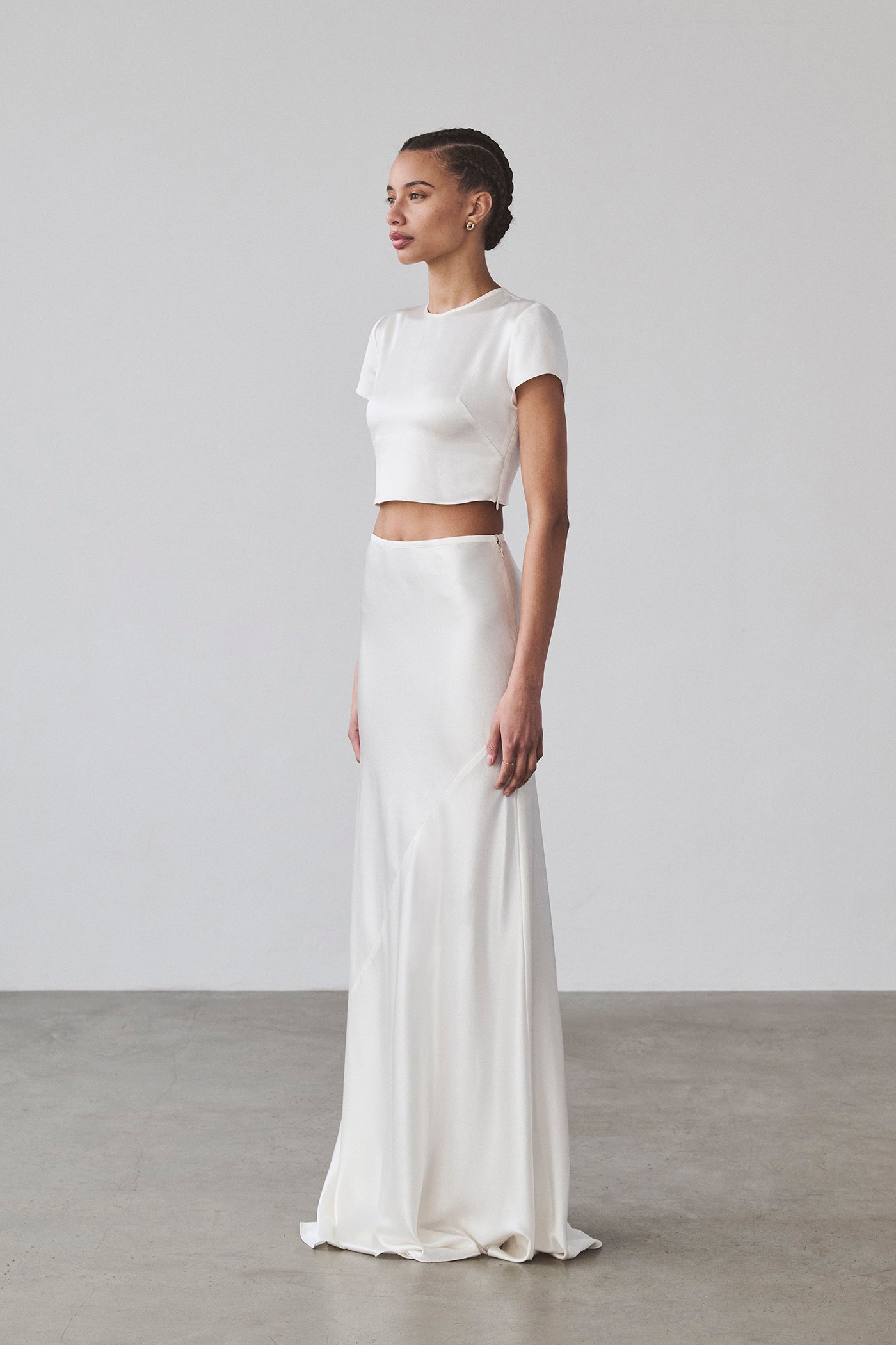 Carolyn Crop - Pure Silk