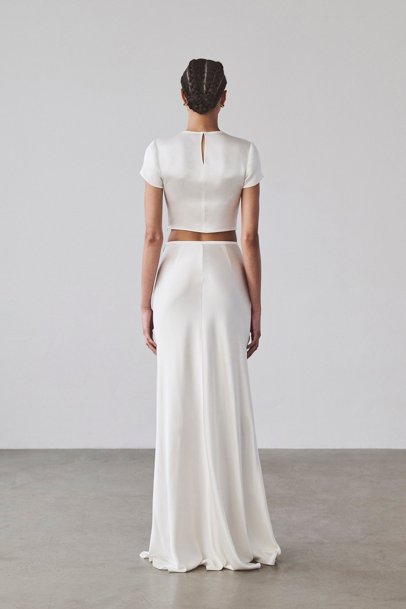Carolyn Crop - Pure Silk