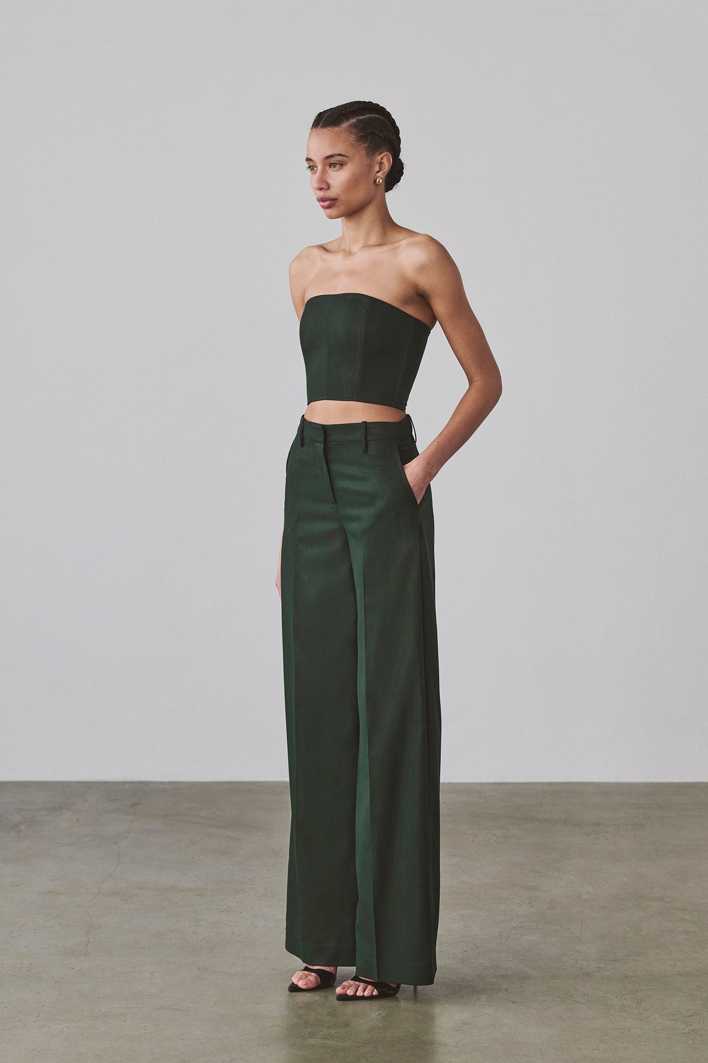 Zen Corset - Tropical Wool