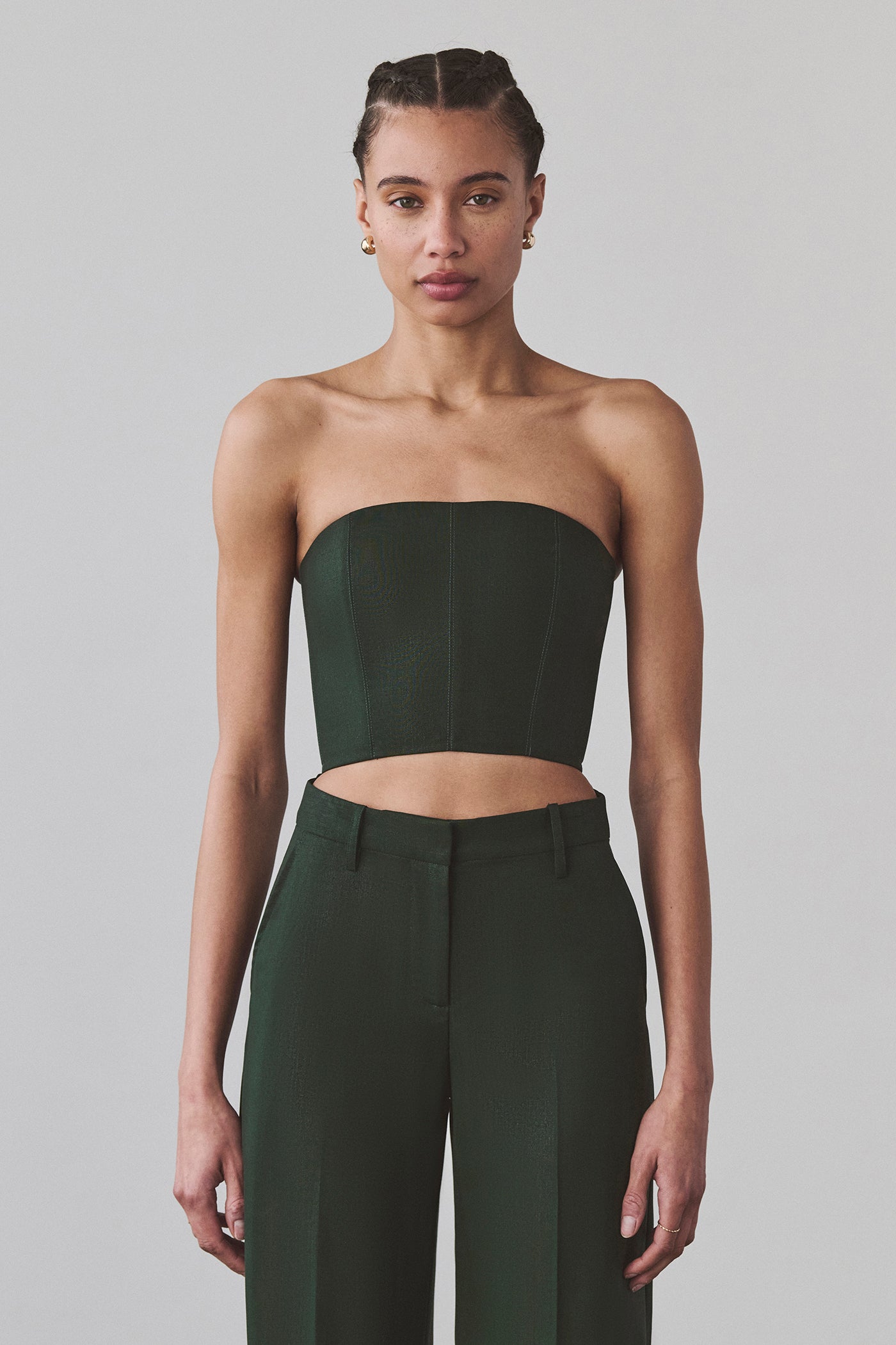 Zen Corset - Tropical Wool