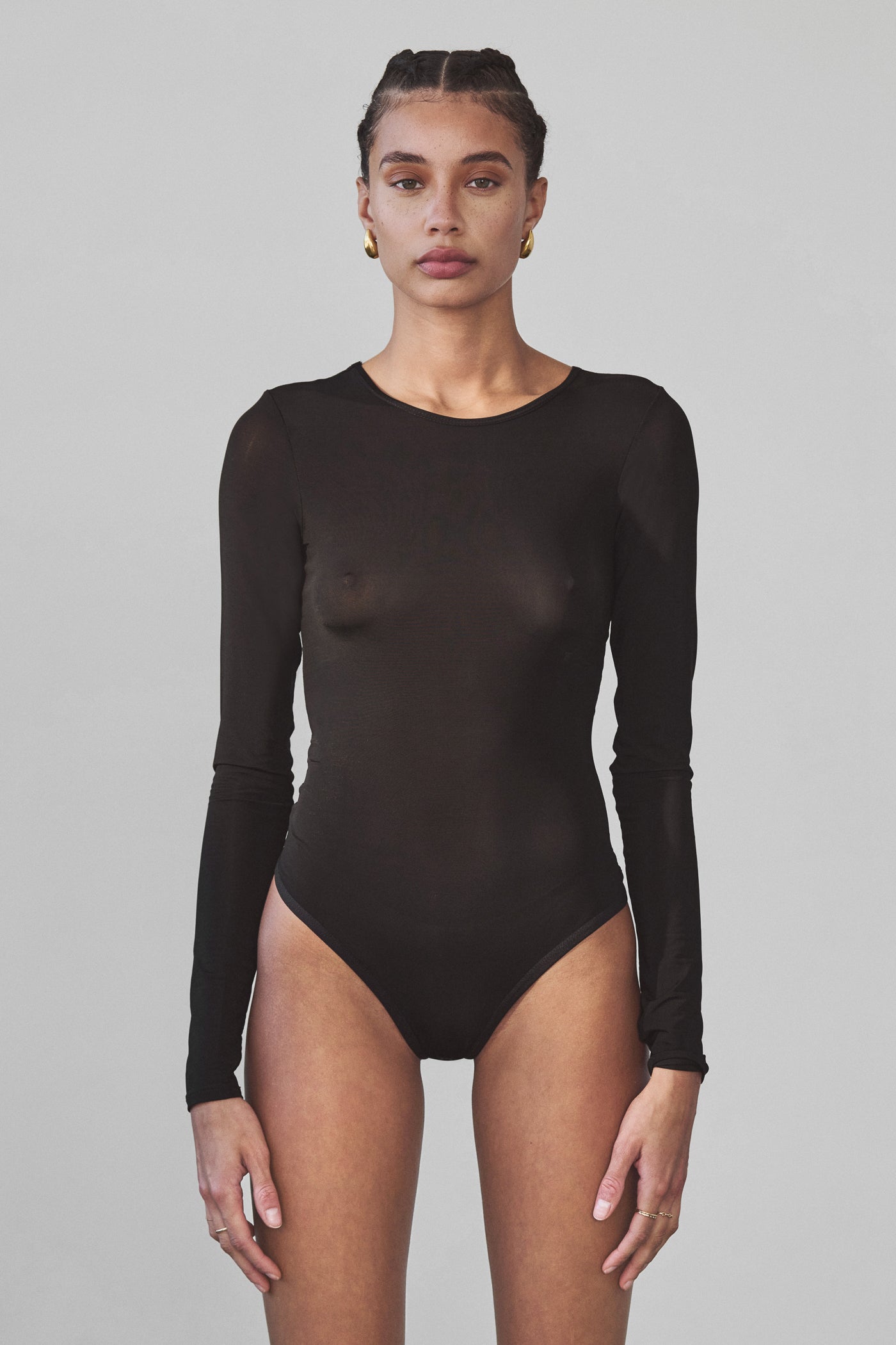 Dasha Bodysuit - Sheer Stocking