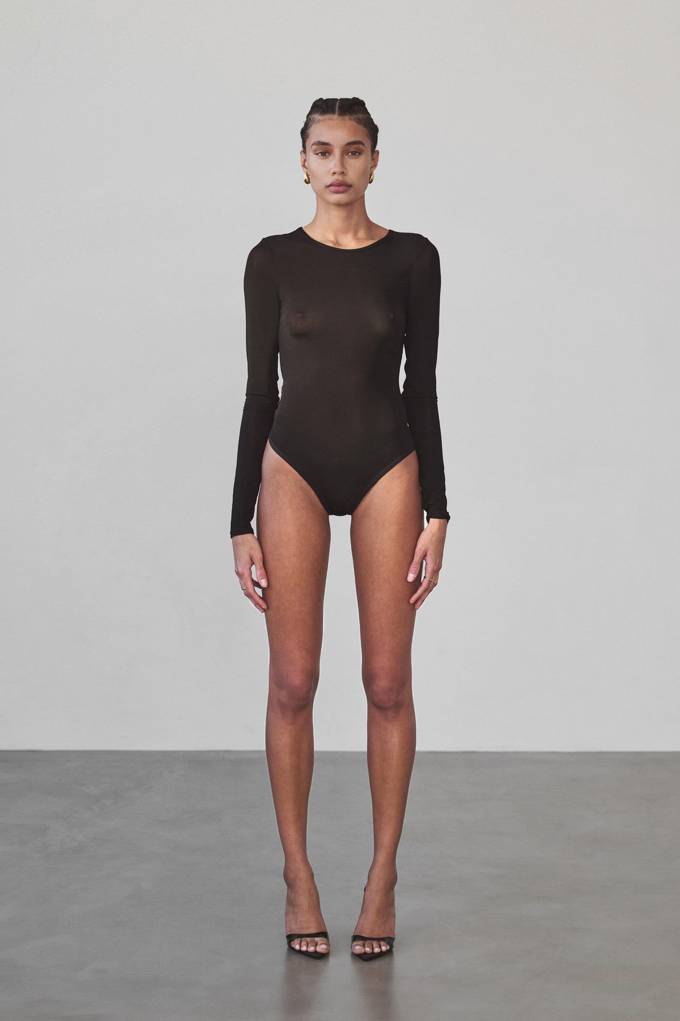 Dasha Bodysuit - Sheer Stocking