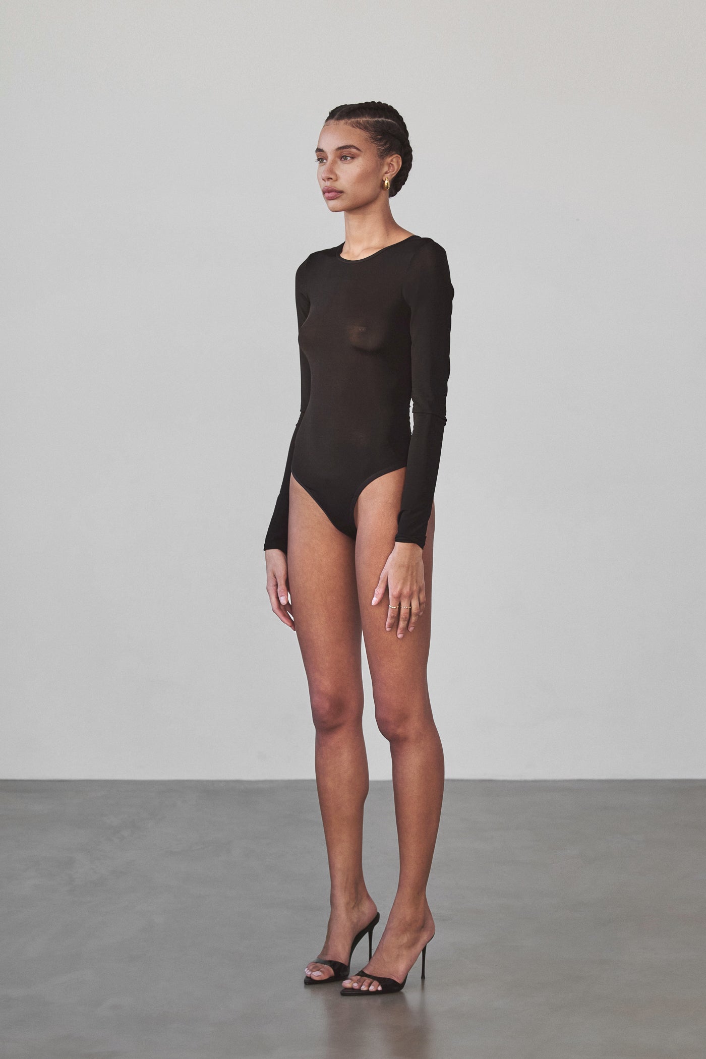Dasha Bodysuit - Sheer Stocking